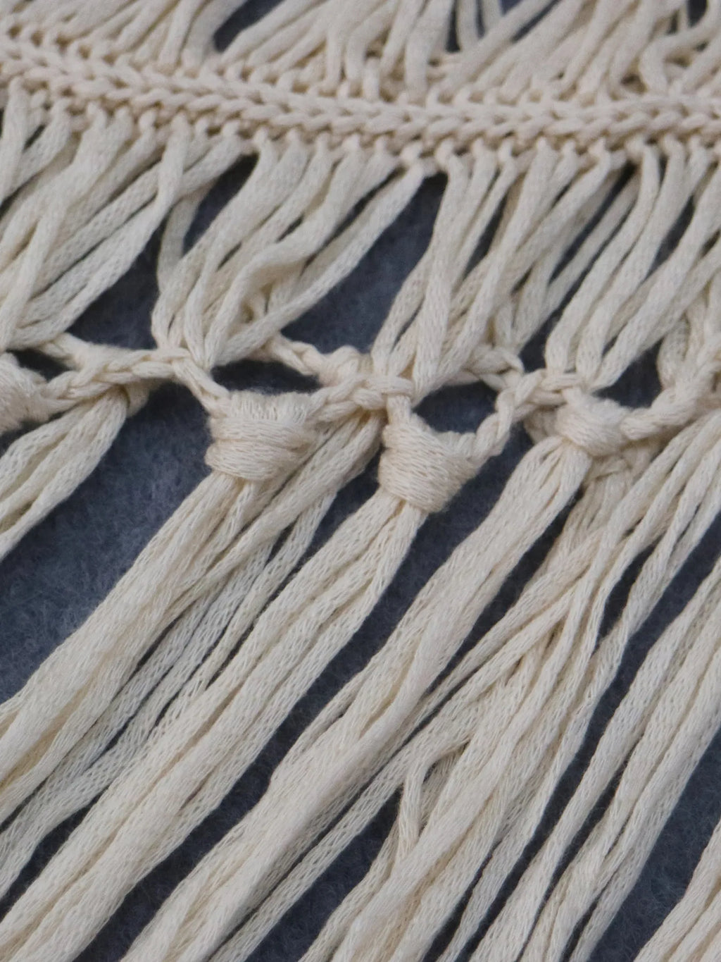 Crochet Fringe Beach Cover-Up — view 24