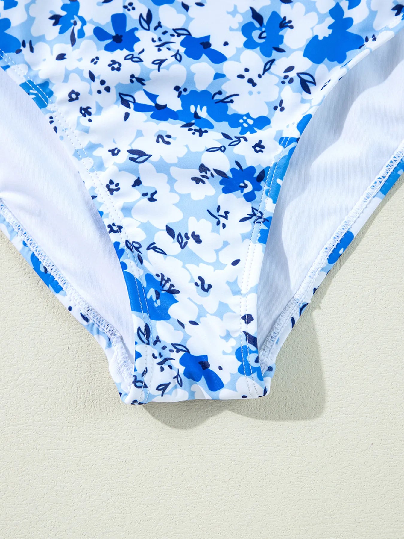 Floral Hollow Out One-Piece — view 15