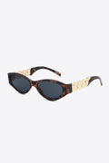 Chain Temple Cat-Eye Sunglasses — view 9
