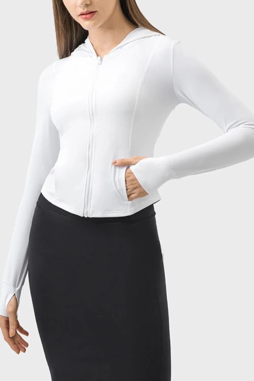 Hooded Active Jacket — view 9