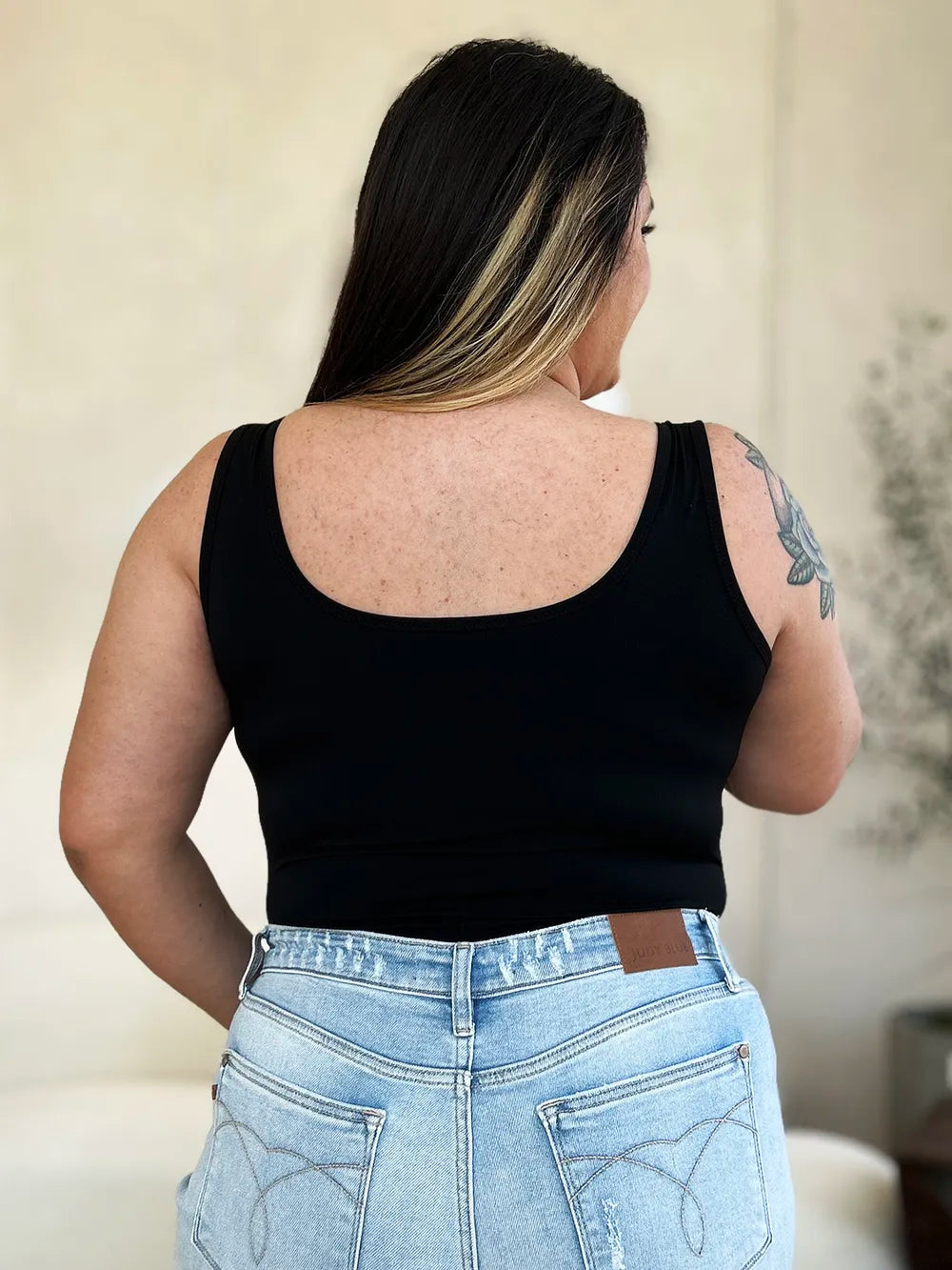 Square Neck Bodysuit — view 13