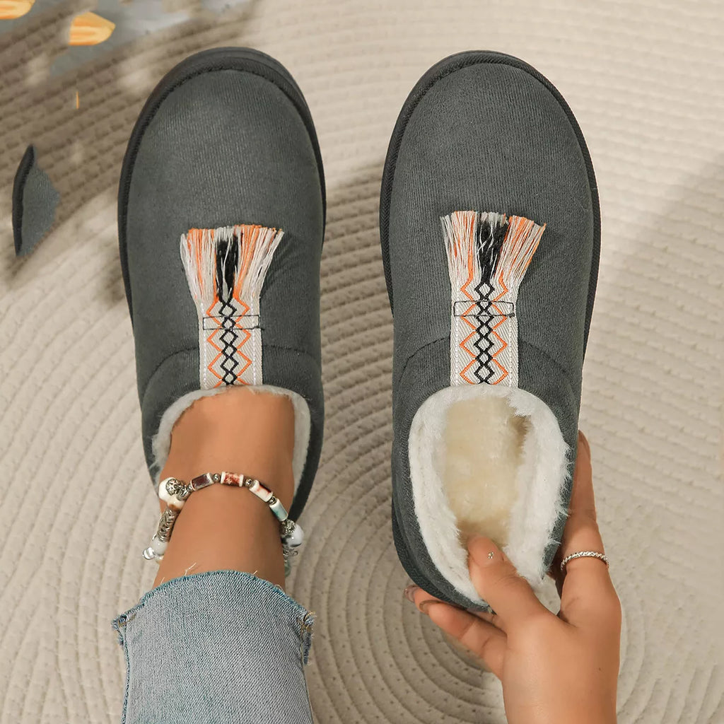 Round Toe Platform Slippers — view 7