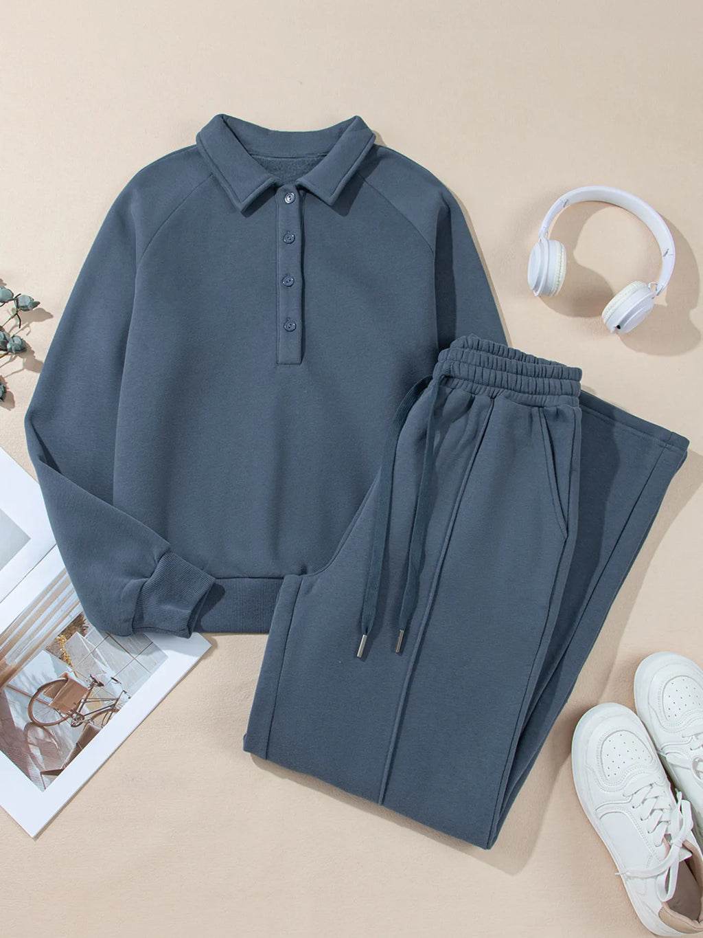 Collared Sweatshirt Set — view 19