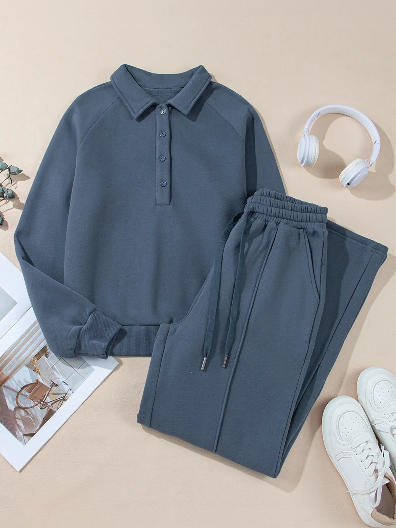 Collared Sweatshirt Set — view 19