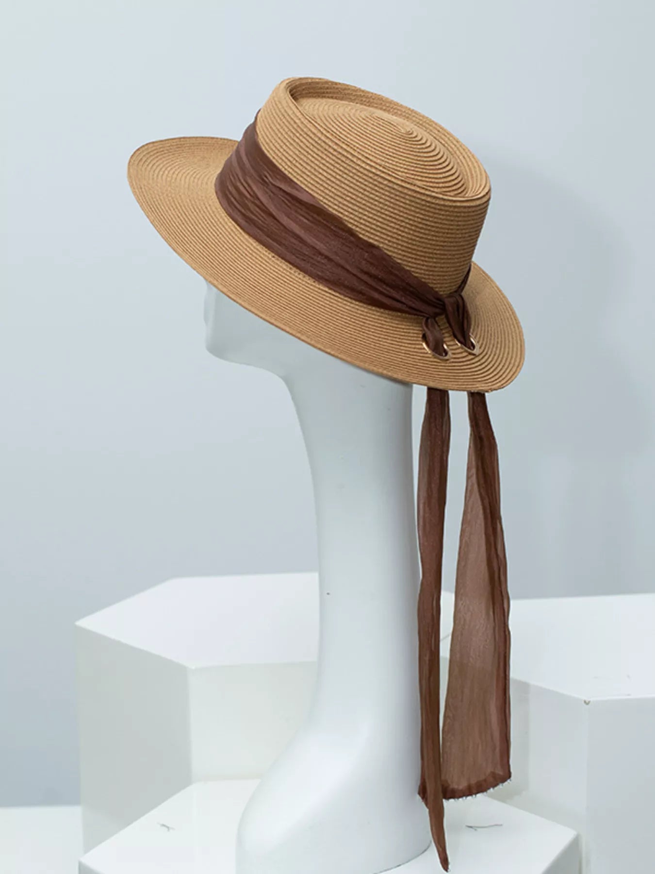 Soft Ribbon Sun Hat — view 3