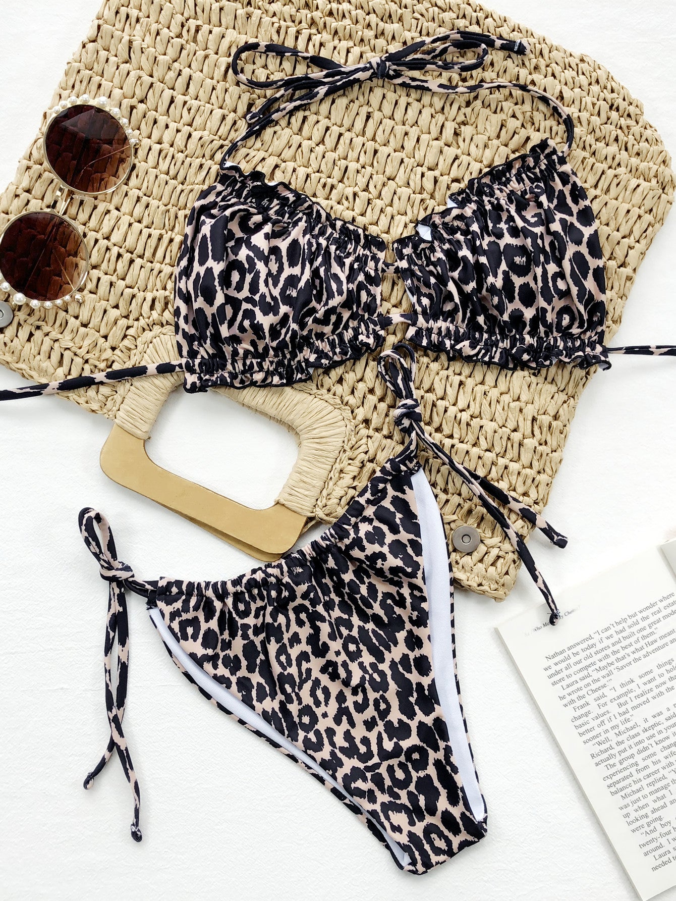 Frill Halter Bikini — view 3