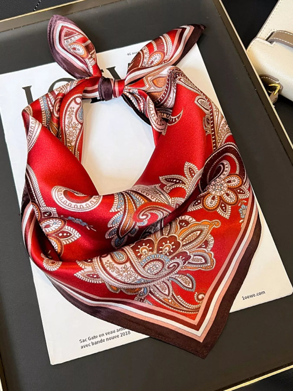Vintage Paisley Scarf