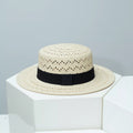 Woven Boater Hat — view 2
