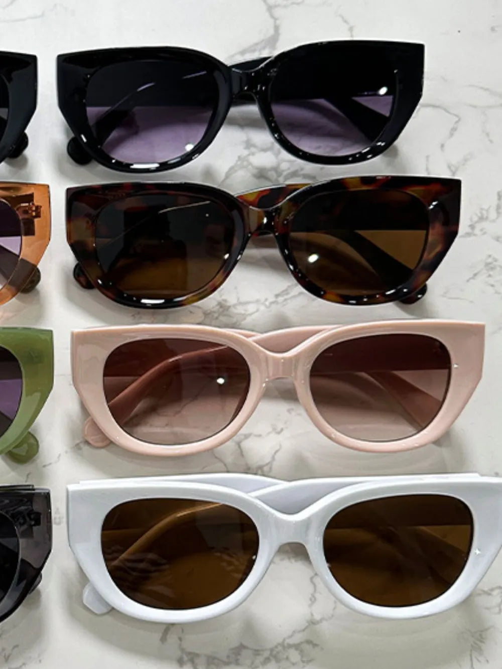 Slim Cat-Eye Sunglasses — view 10