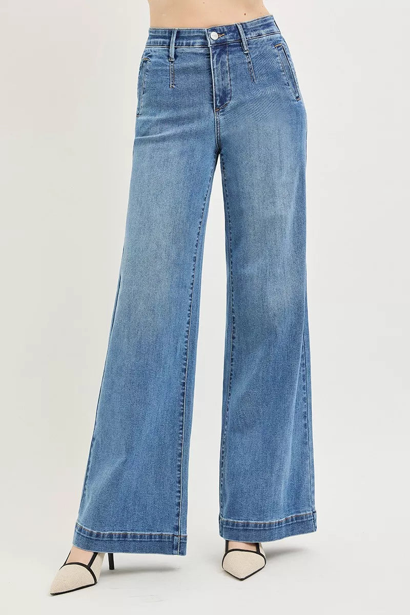 Elastic Tummy Control Jeans