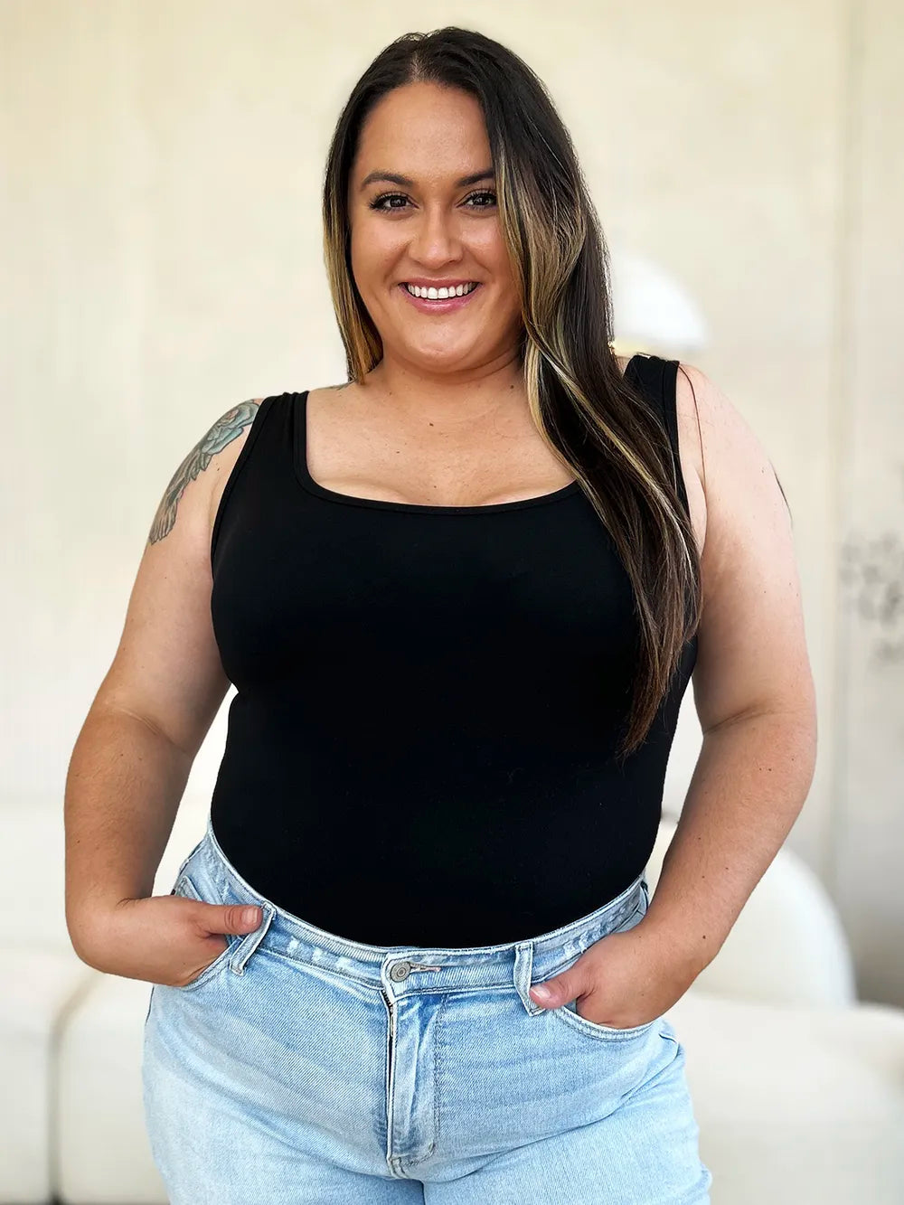 Square Neck Bodysuit — view 11