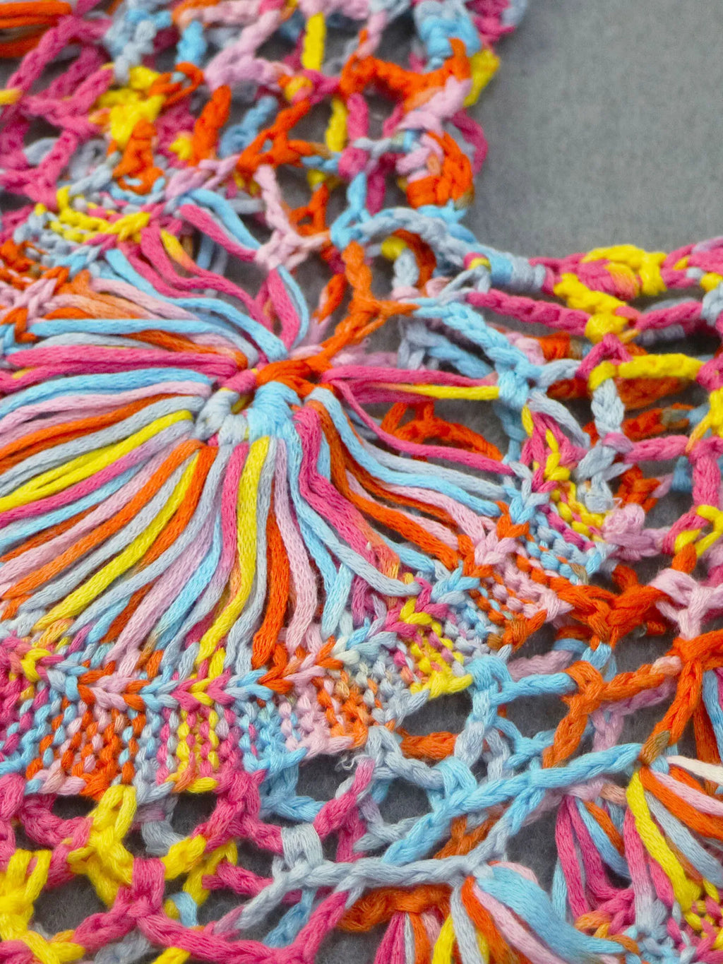 Crochet Fringe Beach Cover-Up — view 14