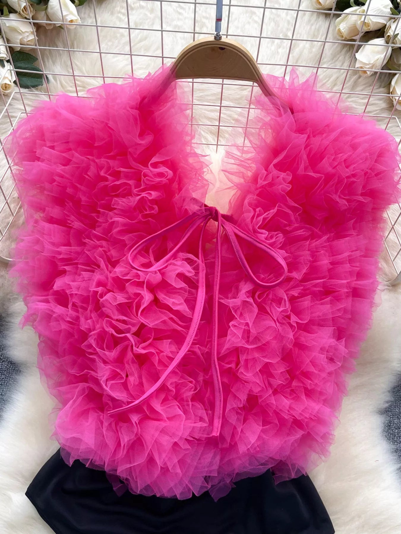 Ruffle Trim Bodysuit — view 8