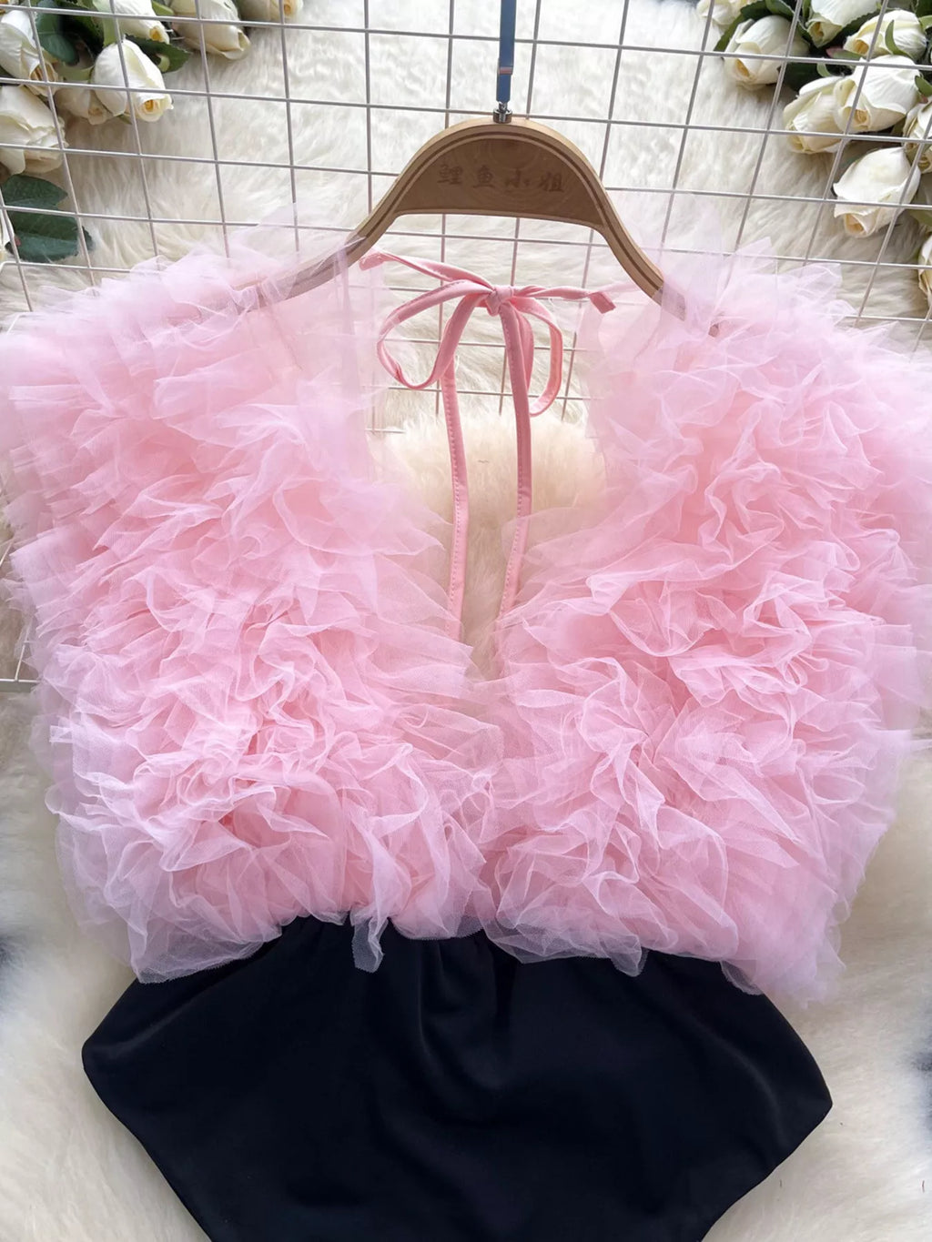Ruffle Trim Bodysuit — view 3