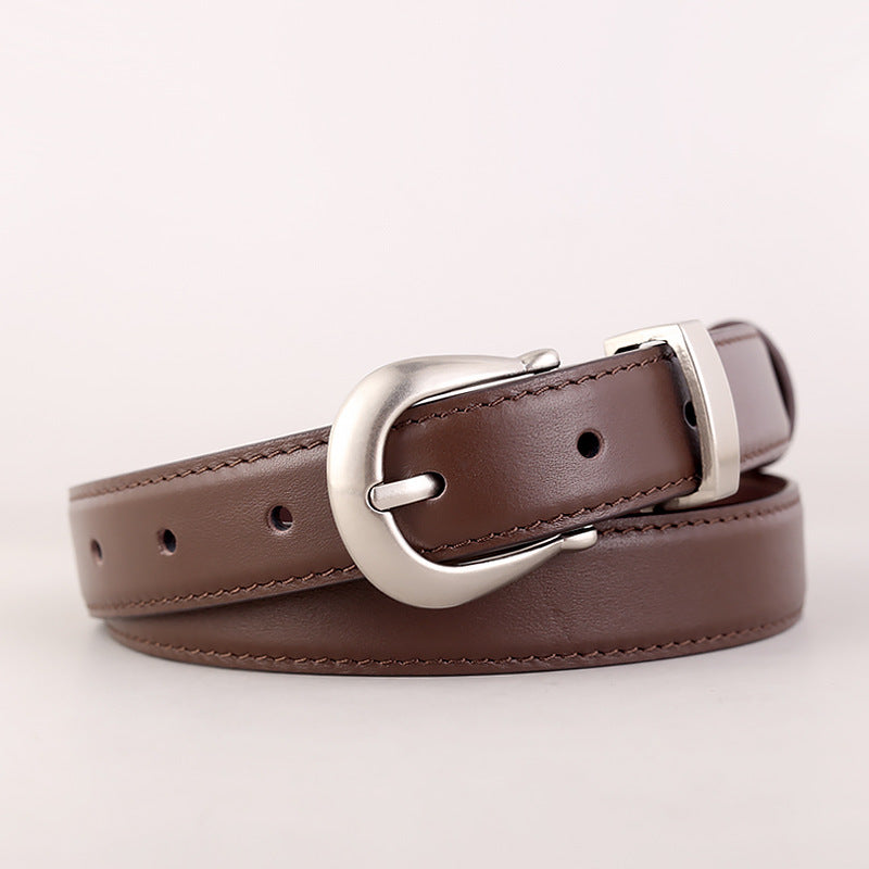 Classic Silver Buckle Belt — view 4