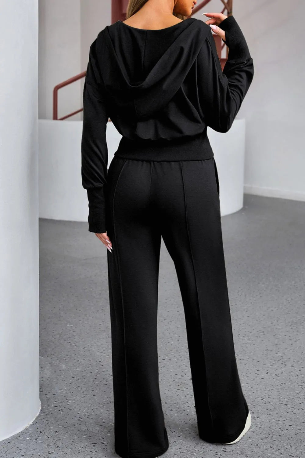 Zip-Up Hoodie Set — view 8