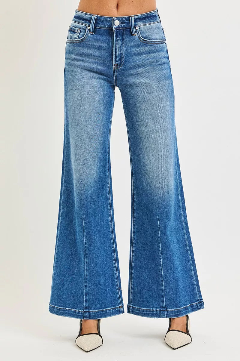 Mid Rise Wide Leg (Plus) — view 3