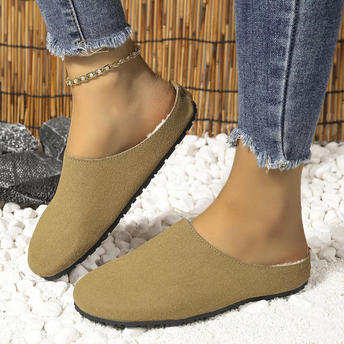 Round Toe Flats Slippers — view 5