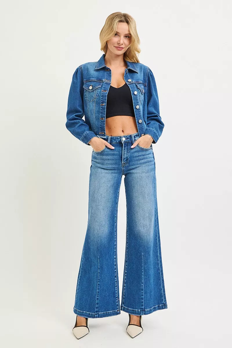 Mid Rise Wide Leg (Plus) — view 6