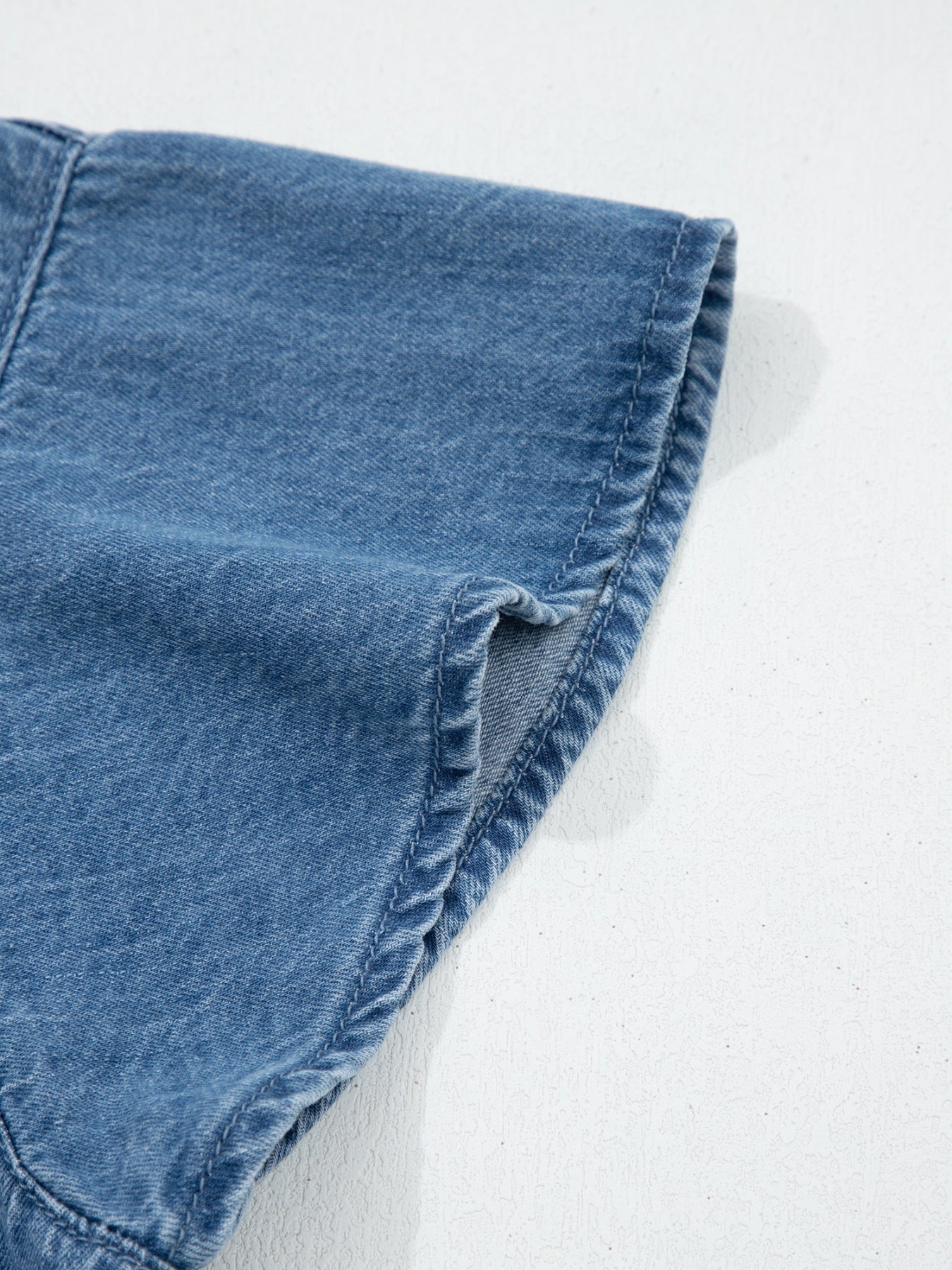 Ruffled Short Sleeve Shirt — view 6