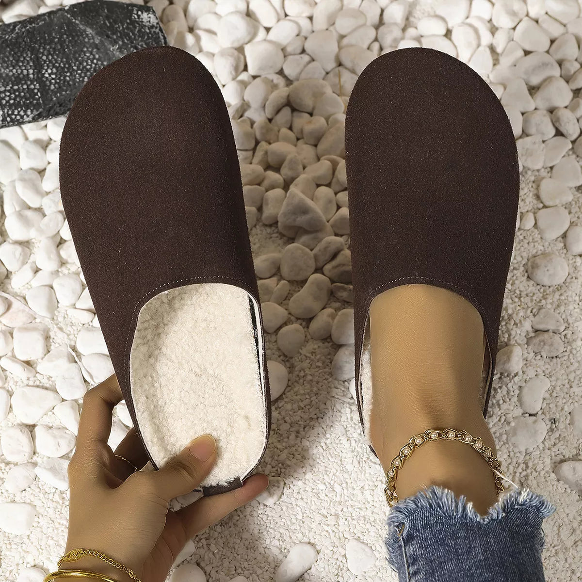 Round Toe Flats Slippers — view 3