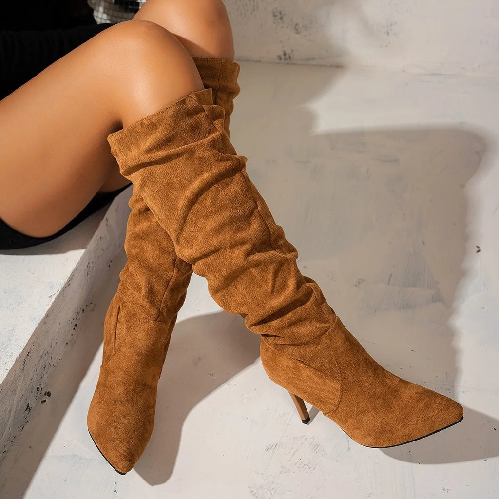 Point Toe Stiletto Boots — view 4