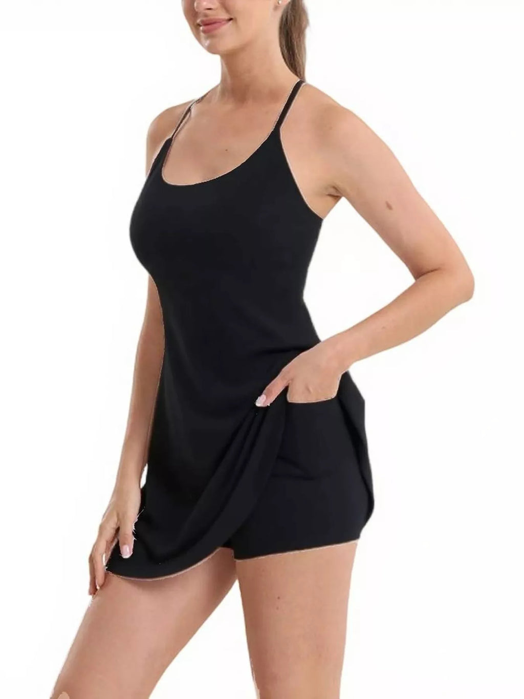 Scoop Neck Cami Set