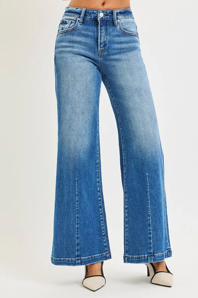 Mid Rise Wide Leg (Plus) — view 2