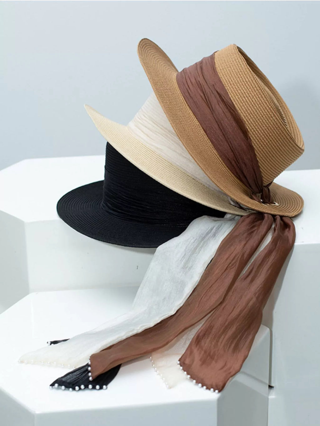 Soft Ribbon Sun Hat