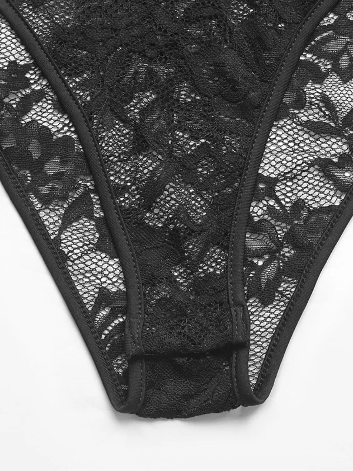 Lace Plunge Bodysuit — view 9