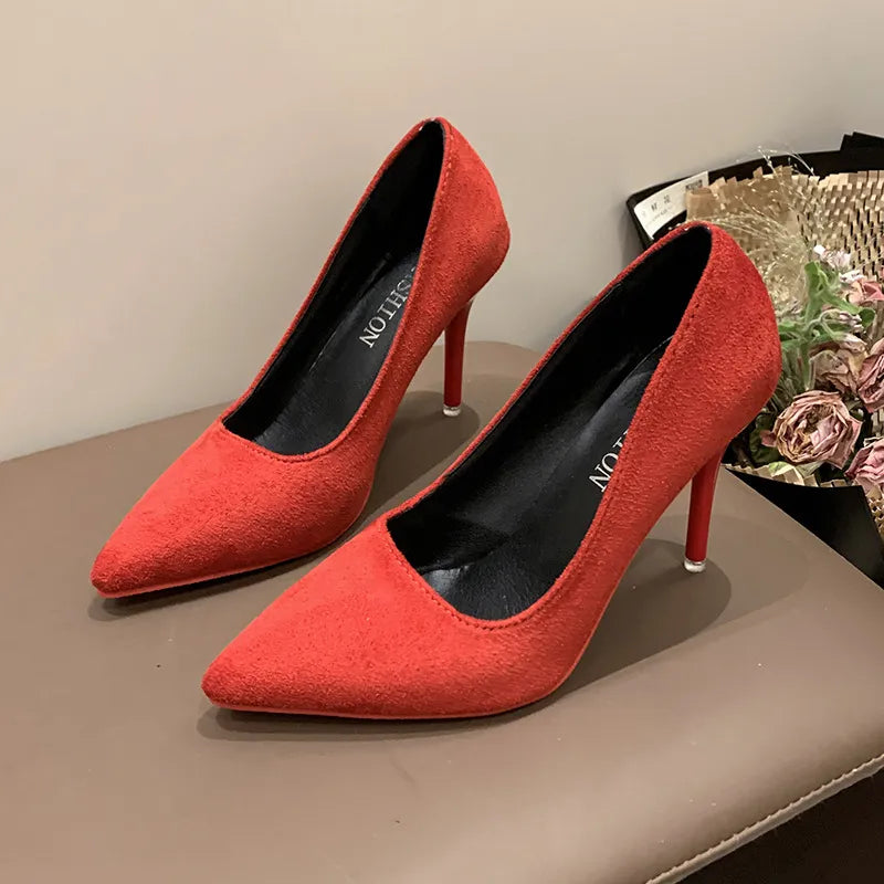 Point Toe Stiletto Pumps — view 4