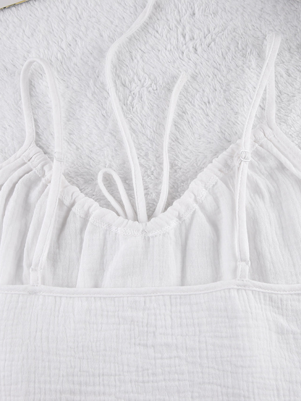 Tie Front Cami & Shorts Set — view 7
