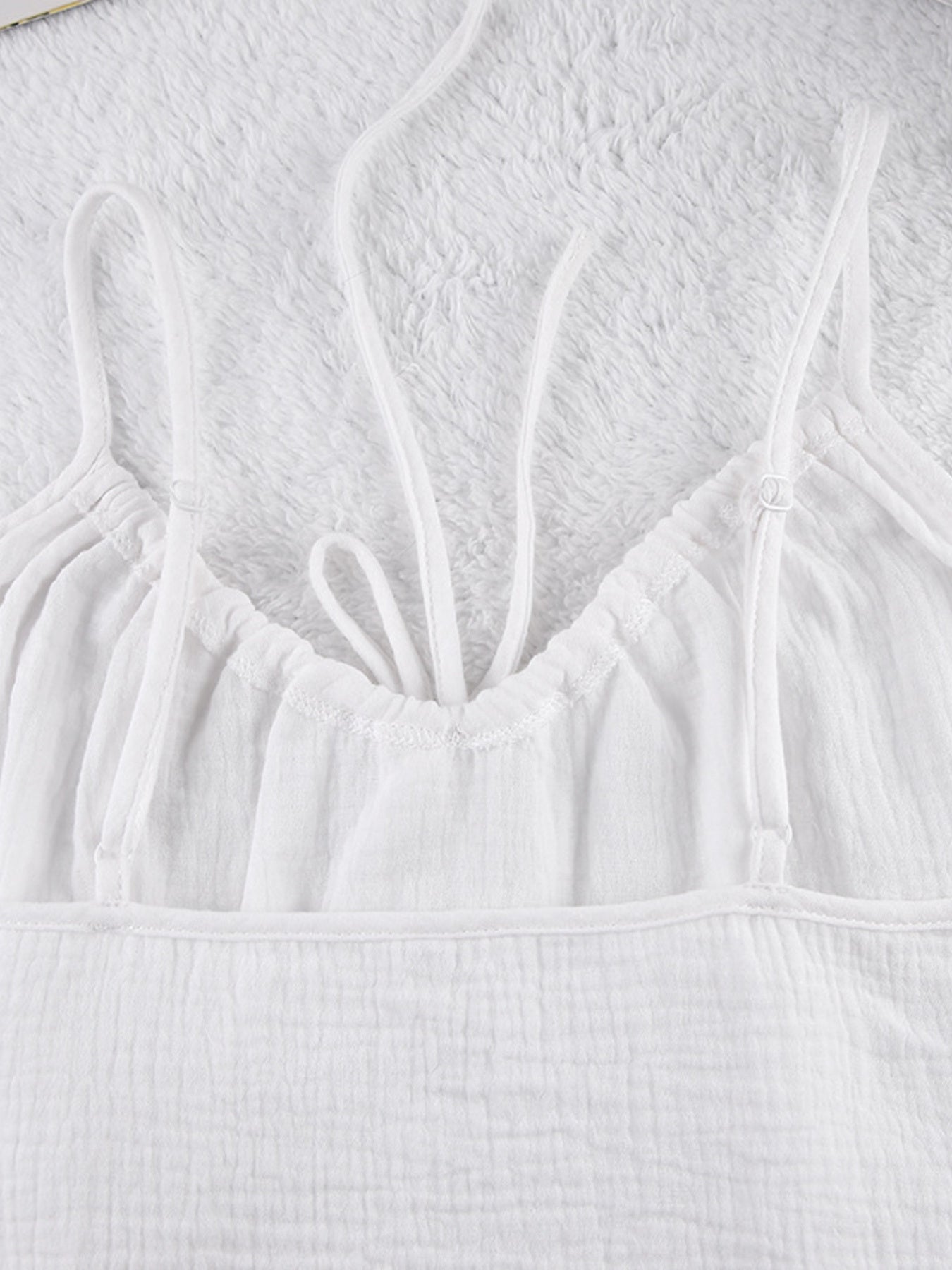 Tie Front Cami & Shorts Set — view 7