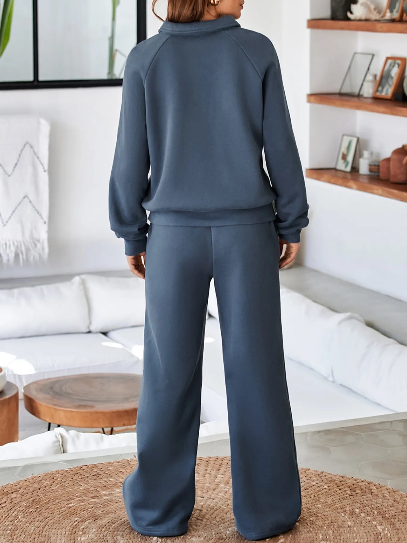 Collared Sweatshirt Set — view 18