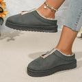 Round Toe Platform Slippers — view 2