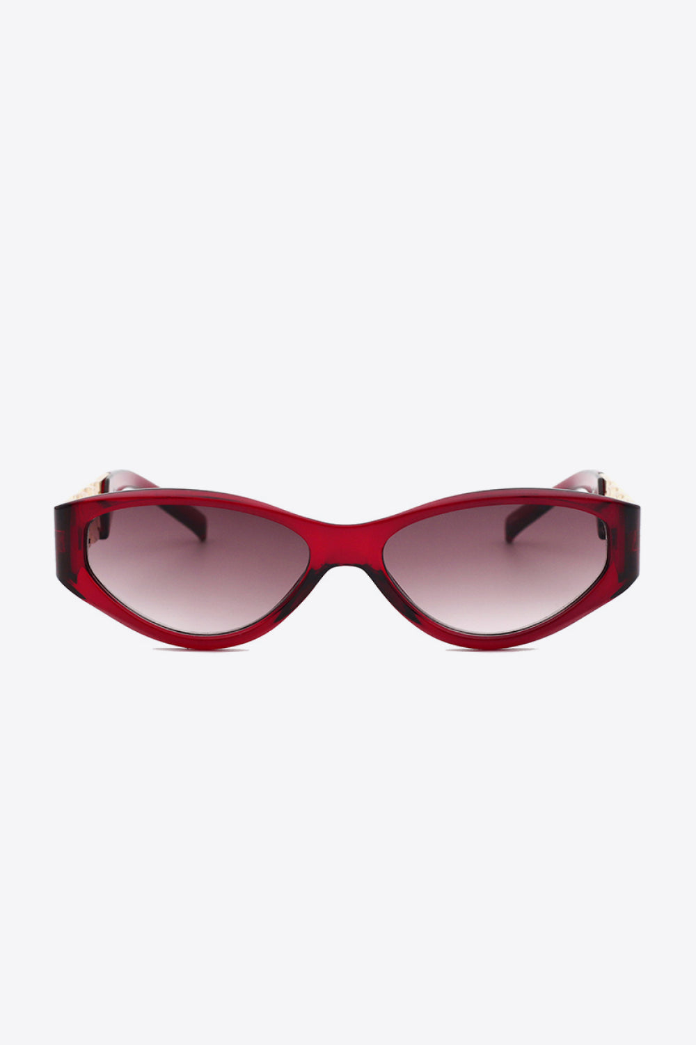 Chain Temple Cat-Eye Sunglasses — view 7
