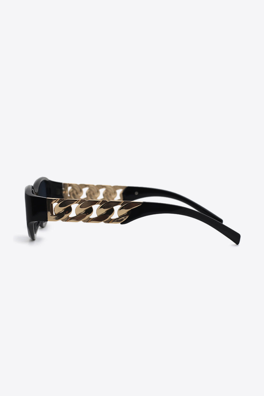 Chain Temple Cat-Eye Sunglasses — view 16