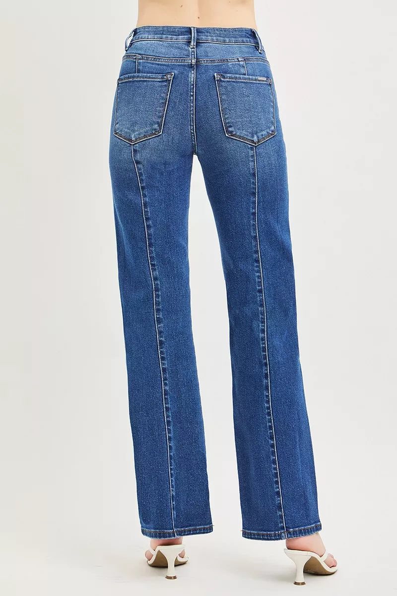 Patch Pocket Straight Jeans — view 5