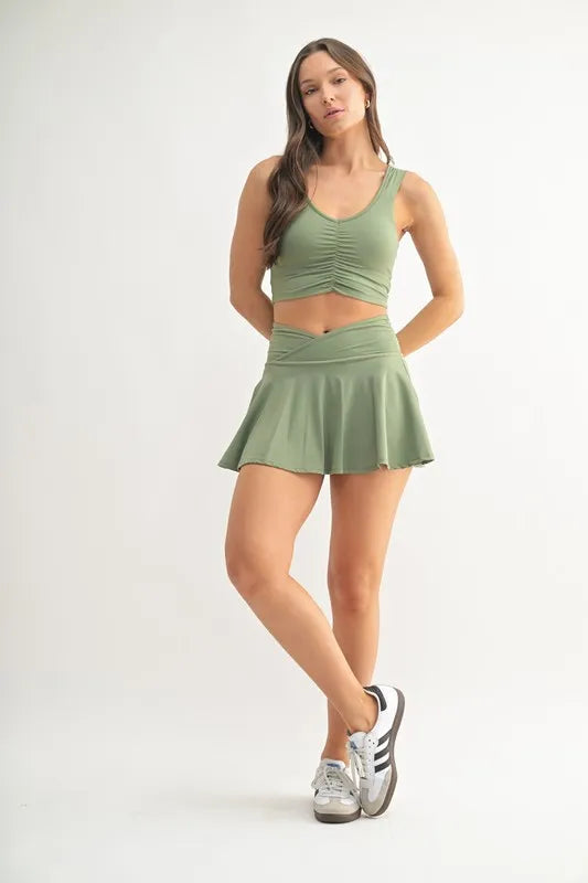 Ruched Active Tank — view 4