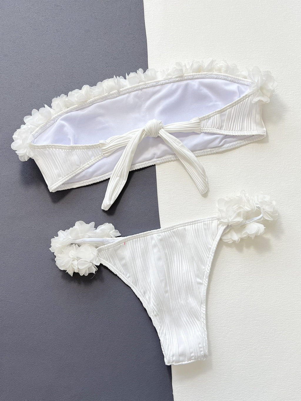 Applique Tie-Back Bikini — view 5