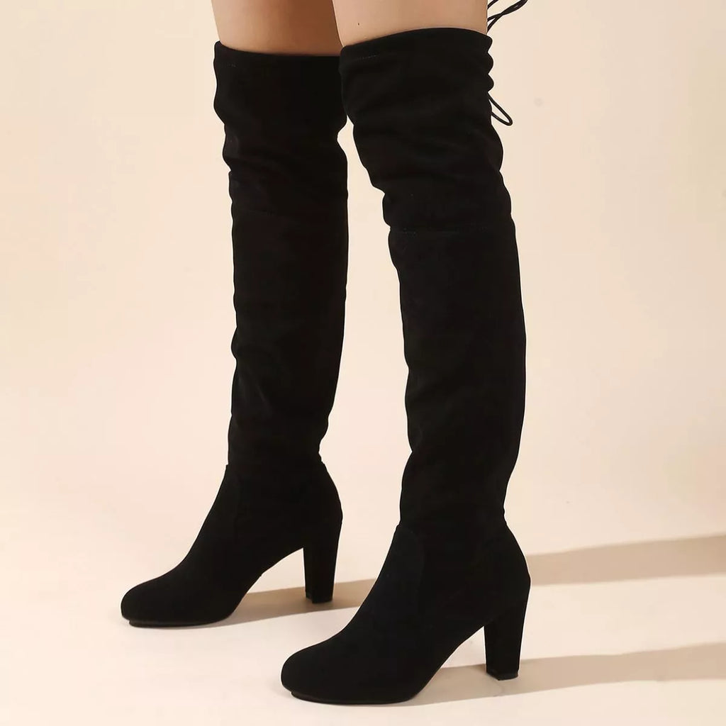 Over-the-Knee High Heel Boots — view 8