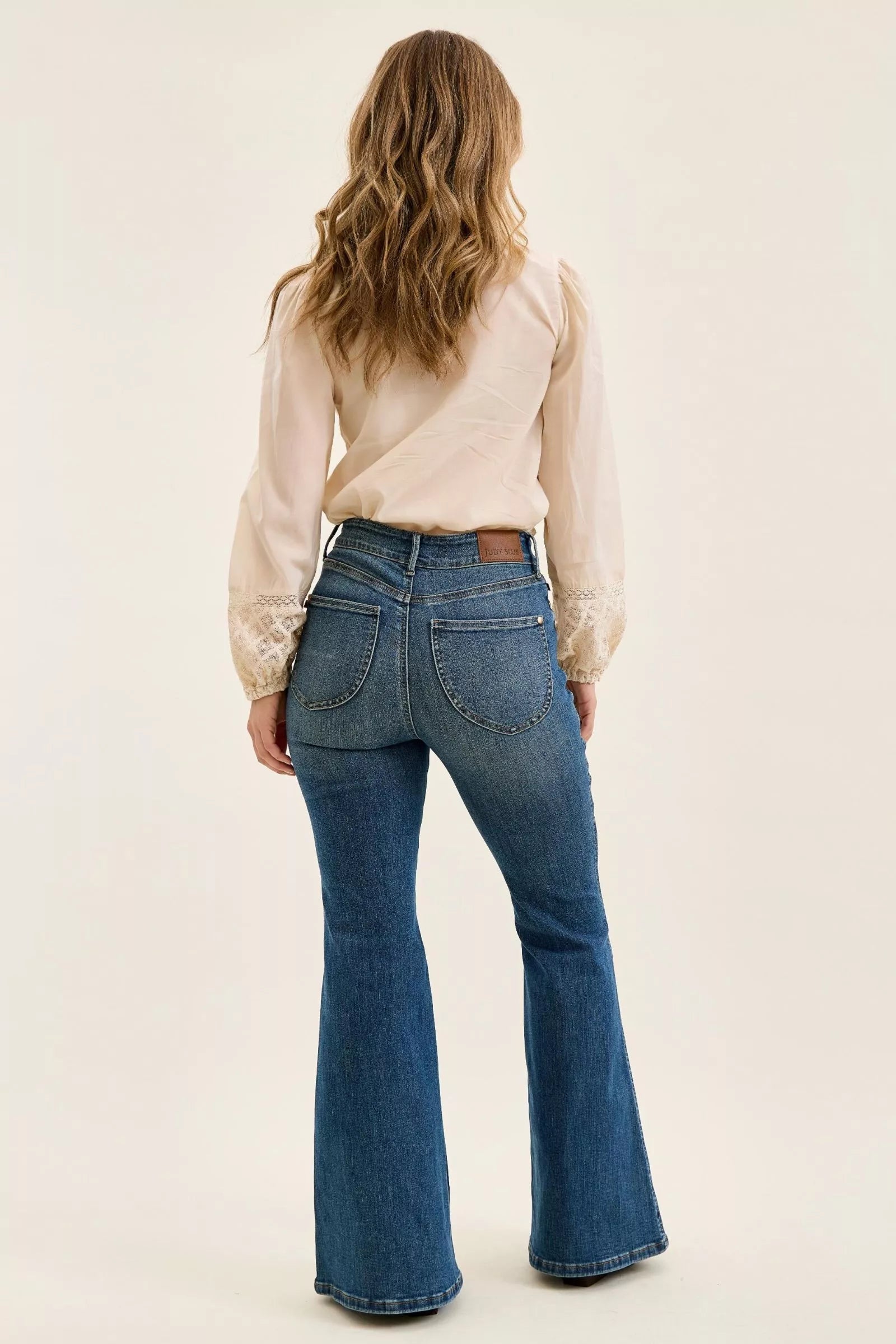 Tummy Control Flare Jeans — view 9