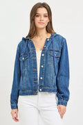 RISEN Hoodie Denim Jacket