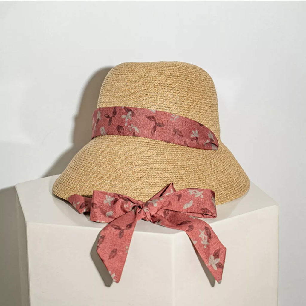 Floral Ribbon Sun Hat — view 2
