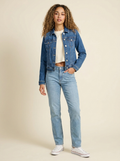 RISEN Fitted Denim Jacket - Front