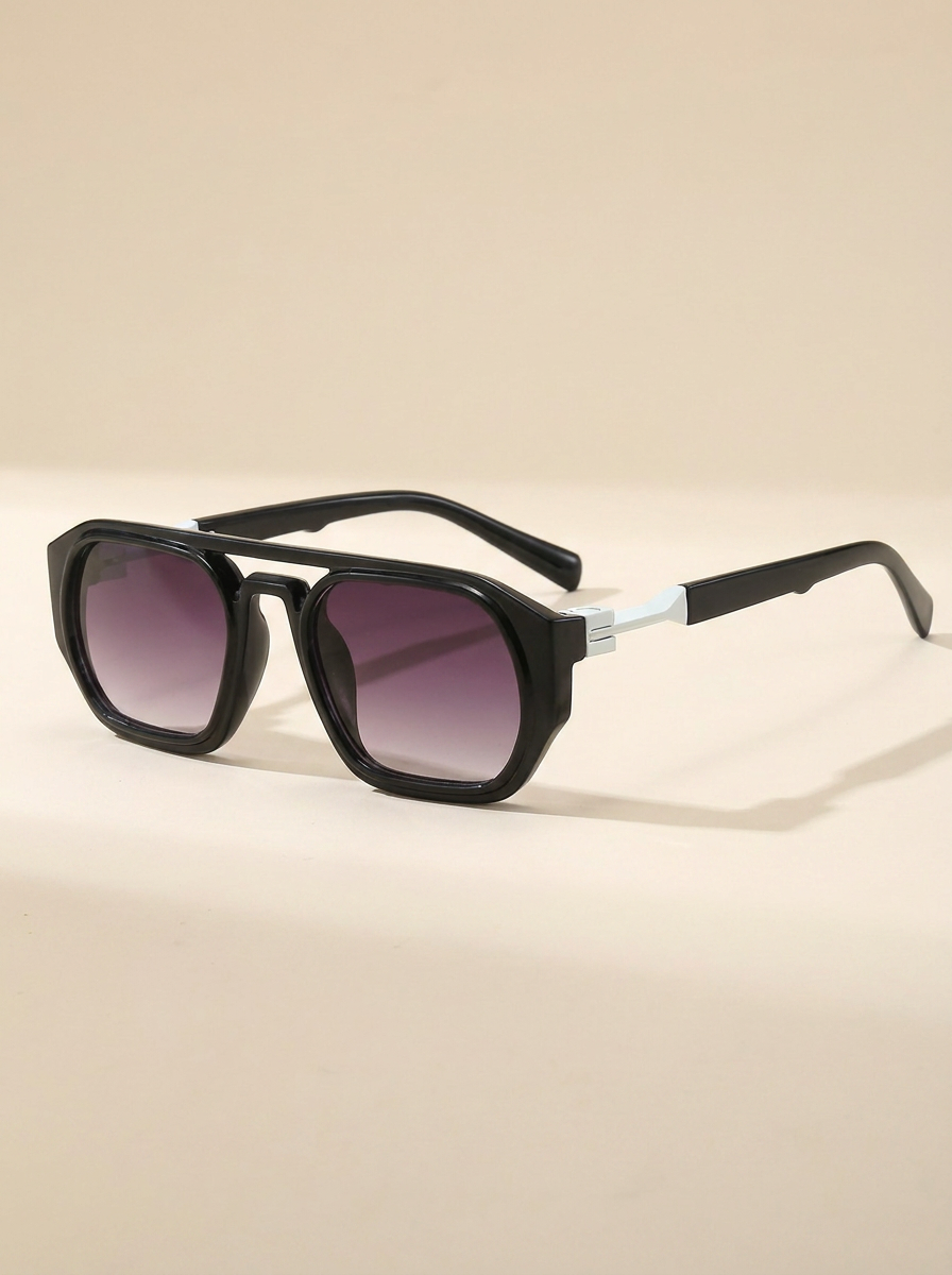 CleanGirlStore Octagon Frame Sunglasses - Style B