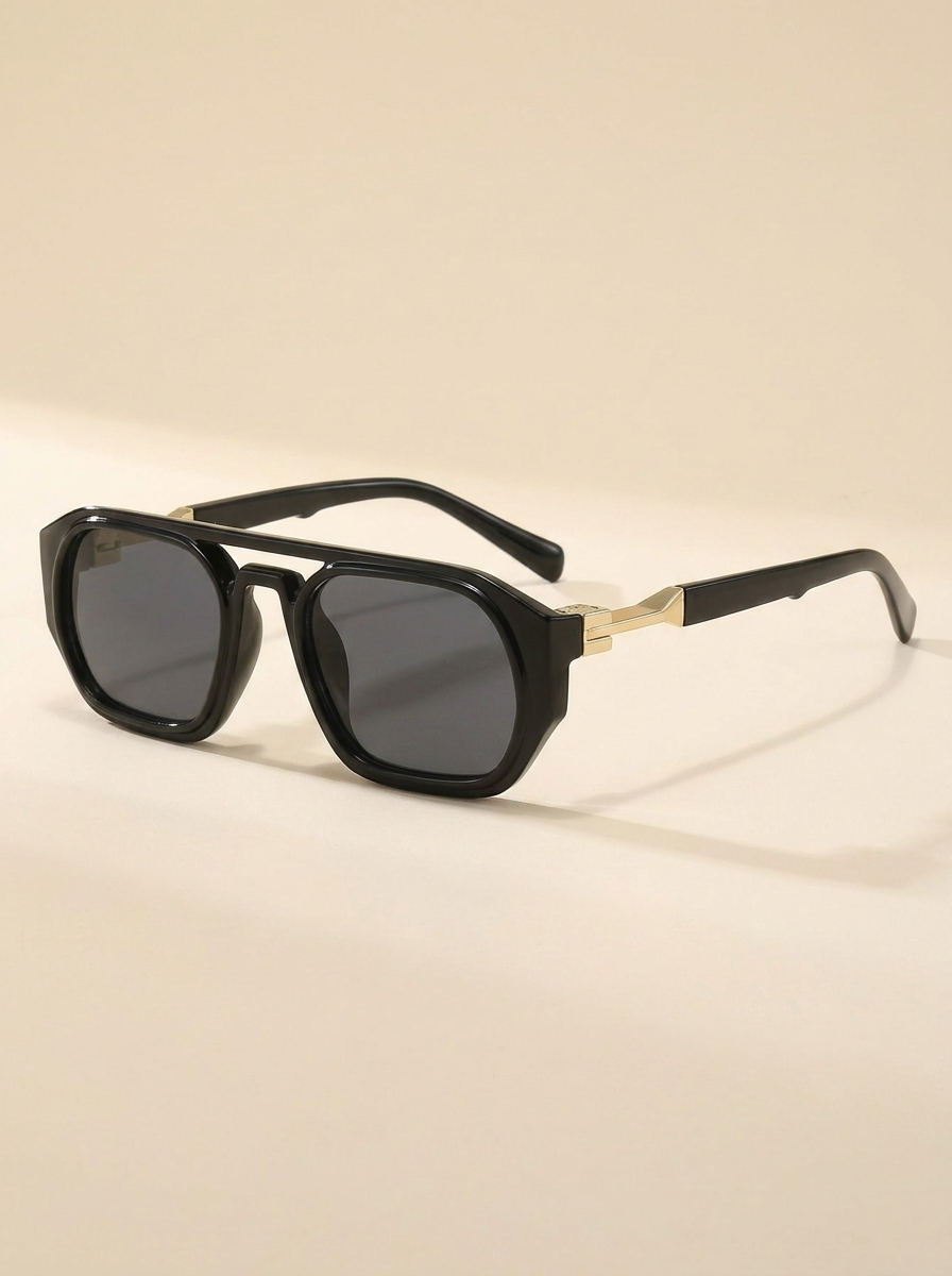 CleanGirlStore Octagon Frame Sunglasses - Style C