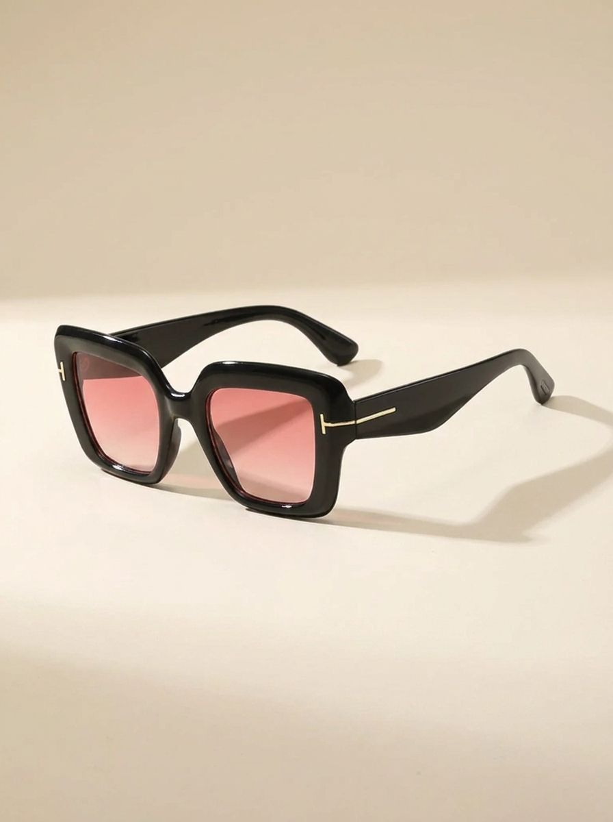 CleanGirlStore Square Sunglasses - Strawberry