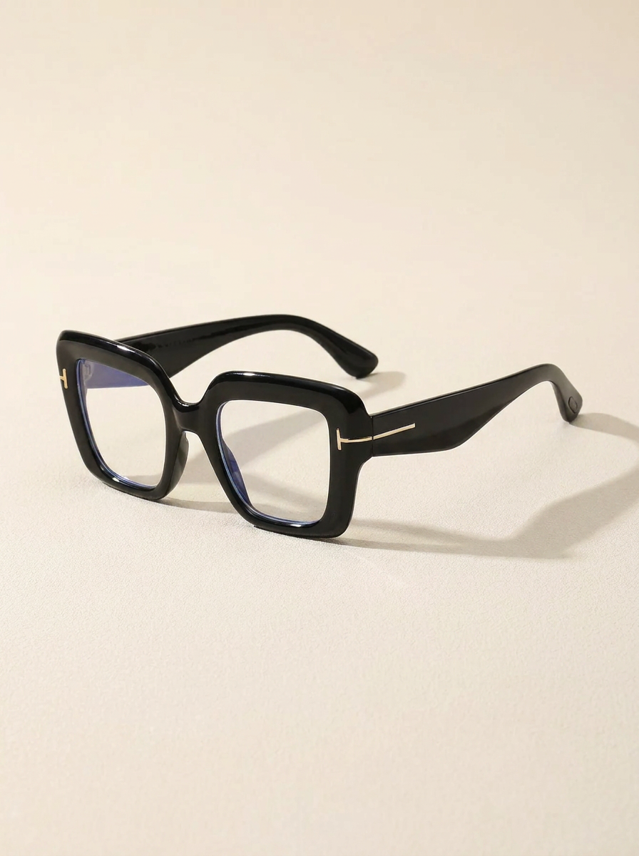 CleanGirlStore Square Sunglasses - Transparent