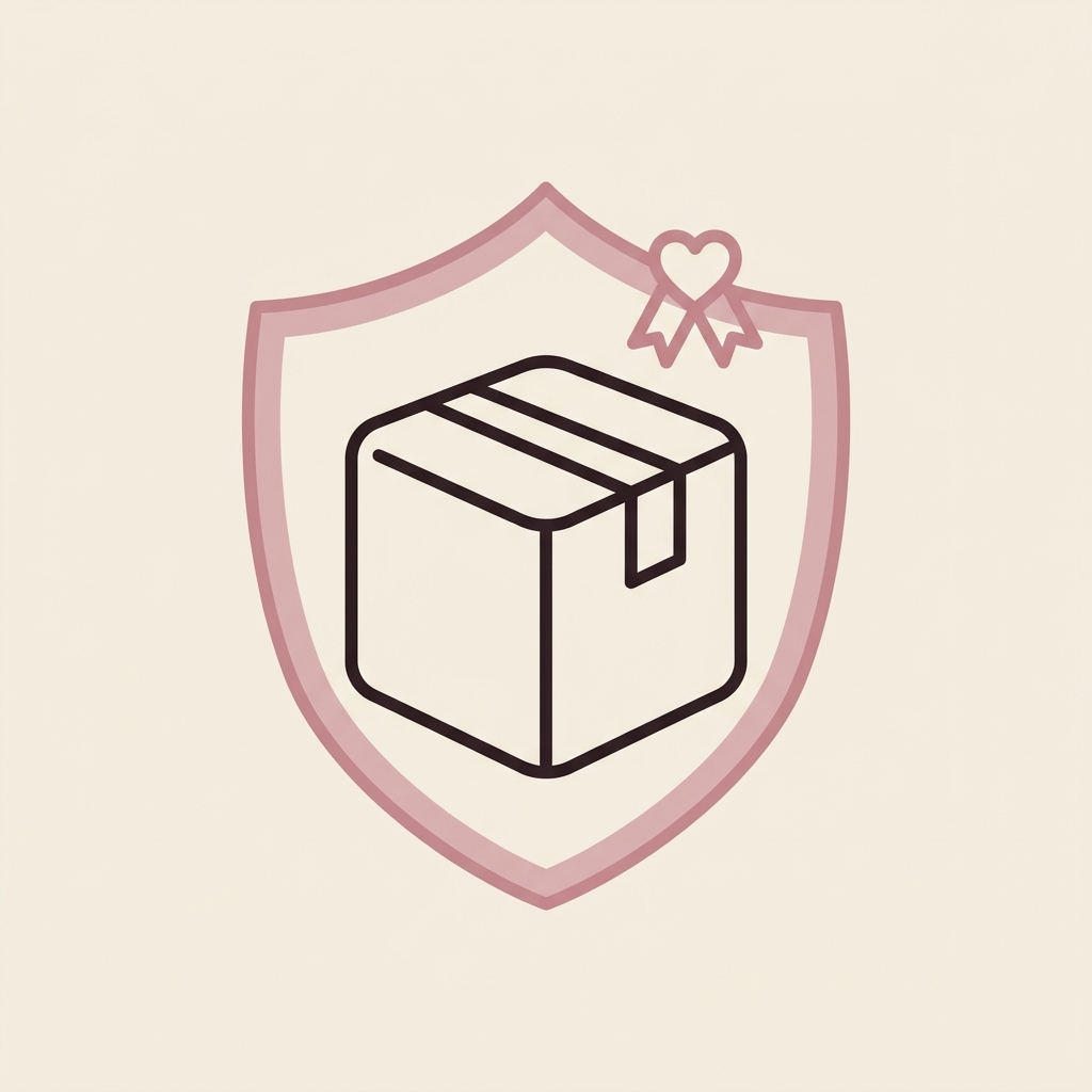 CleanGirlStore Package Protection - shipping insurance icon